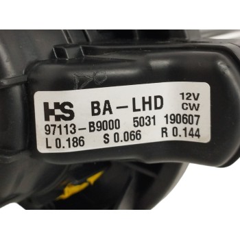 Recambio de motor calefaccion para hyundai i10 1.0 cat referencia OEM IAM 97113B9000  
