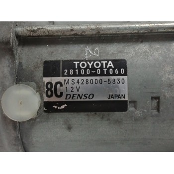 Recambio de motor arranque para toyota avensis cross sport (t27) 1.8 16v cat referencia OEM IAM 281000T060 MS4280005830 