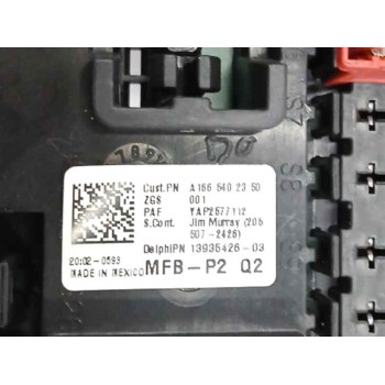 Recambio de caja reles / fusibles para mercedes-benz clase m (w166) 2.1 cdi cat referencia OEM IAM A1665402350  