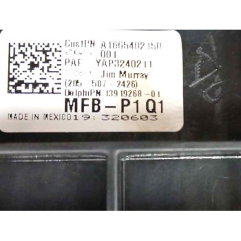 Recambio de caja reles / fusibles para mercedes-benz clase m (w166) 2.1 cdi cat referencia OEM IAM A1665402150  