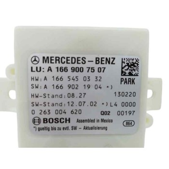 Recambio de modulo electronico para mercedes-benz clase m (w166) 2.1 cdi cat referencia OEM IAM A1669007507 0263004620 