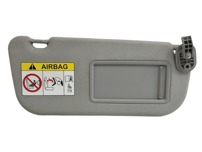 Recambio de parasol derecho para hyundai i10 1.0 cat referencia OEM IAM 85237B9000 Recambio de parasol derecho para hyundai i10 1.0 cat referencia OEM IAM 85237B9000
