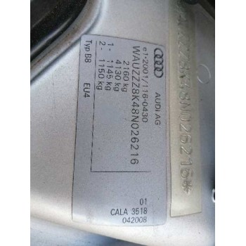 audi a4 ber. (b8) del año 2008