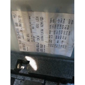 audi a4 ber. (b8) del año 2008