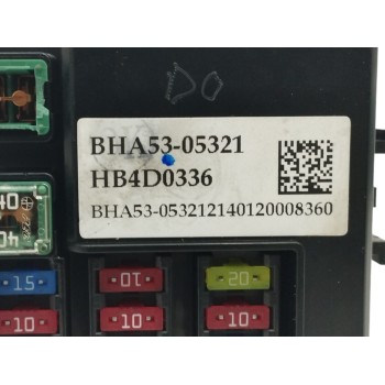 Recambio de caja reles / fusibles para hyundai i10 1.0 cat referencia OEM IAM BHA5305321  