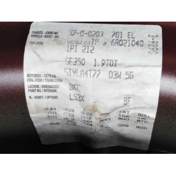 seat leon (1p1) del año 2005