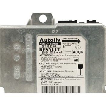 Recambio de centralita airbag para renault megane ii familiar 1.5 dci diesel cat referencia OEM IAM 8200412026B 607139300 