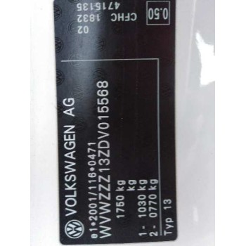 volkswagen scirocco iii (137, 138) del año 2013