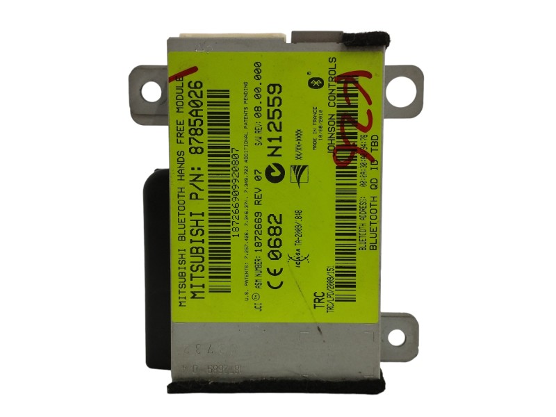 Recambio de modulo electronico para mitsubishi asx (ga0w) 1.8 di-d cat referencia OEM IAM 8785A026  