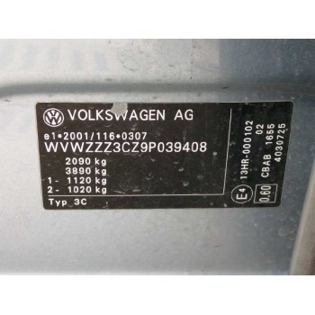 volkswagen passat berlina (3c2) del año 2008