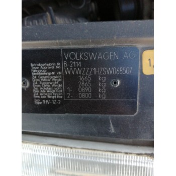 Recambio de carroceria corte para volkswagen vento (1h2) 1.9 tdi referencia OEM IAM   