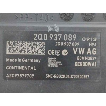 Recambio de modulo electronico para seat ibiza (kj1) 1.0 tsi referencia OEM IAM 2Q0937089 A2C97879709 