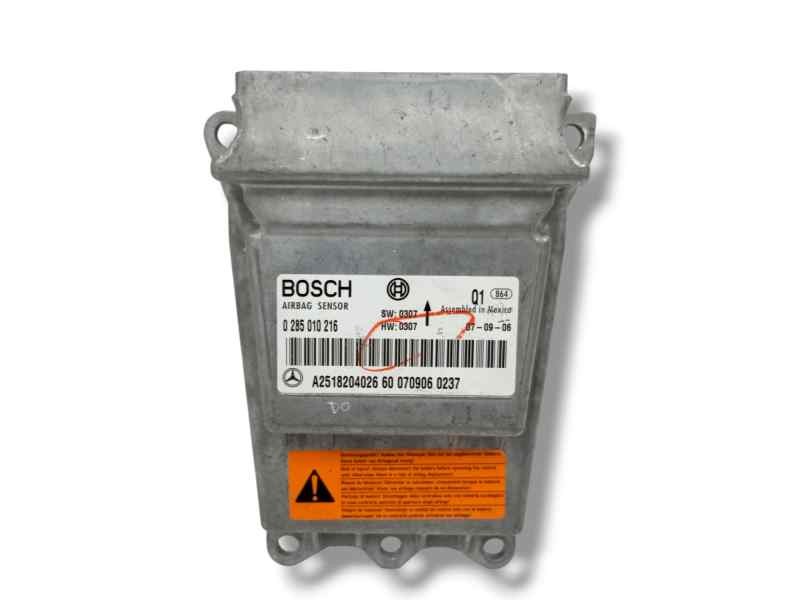 Recambio de centralita airbag para mercedes-benz clase r (w251) 3.0 cdi cat referencia OEM IAM A2518204026 0285010216 