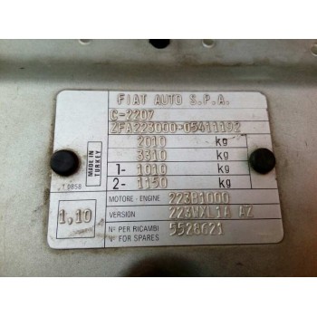 fiat doblo (119) del año 2006