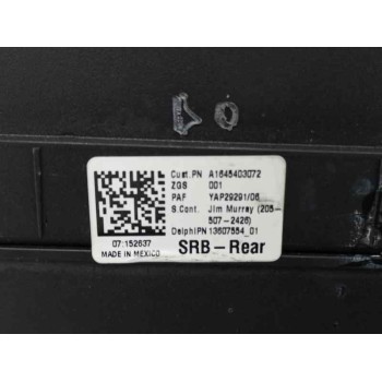 Recambio de caja reles / fusibles para mercedes-benz clase r (w251) 3.0 cdi cat referencia OEM IAM A1645403072  