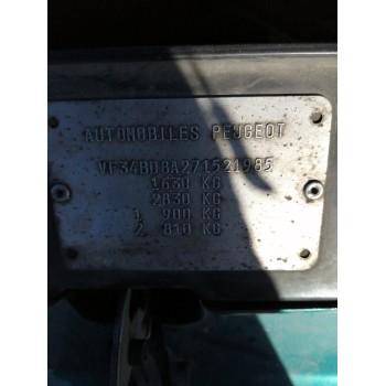 Recambio de carroceria corte para peugeot 405 berlina 1.9 turbodiesel referencia OEM IAM   
