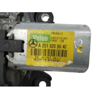 Recambio de motor limpia trasero para mercedes-benz clase r (w251) 3.0 cdi cat referencia OEM IAM A2518200042  