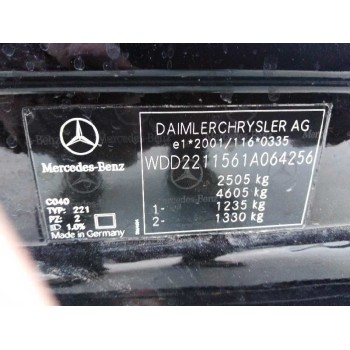 mercedes-benz clase s (w221) berlina del año 2006