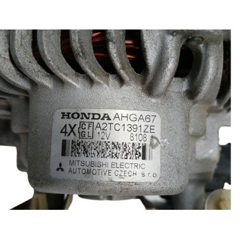 Recambio de alternador para honda civic berlina 5 (fk) 1.8 vtec cat referencia OEM IAM AHGA67 A2TC1391ZE 