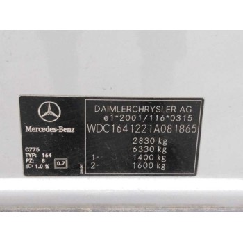 mercedes-benz clase m (w164) del año 2006