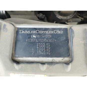 Recambio de carroceria corte para chrysler voyager (rg) 2.5 crd cat referencia OEM IAM   