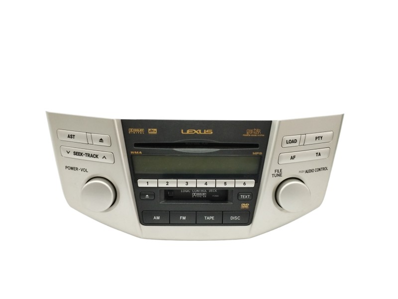 Recambio de sistema audio / radio cd para lexus rx 3.5 v6 cat referencia OEM IAM 8612048A60  