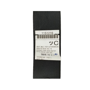 Recambio de cinturon seguridad trasero central para infiniti q50 q50 premium hybrid referencia OEM IAM TKKAH0EG757  