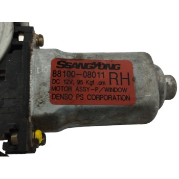 Recambio de elevalunas trasero derecho para ssangyong rexton 2.9 turbodiesel cat referencia OEM IAM 8810008011  