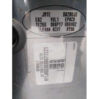 renault scenic ii del año 2006