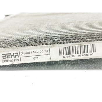Recambio de condensador / radiador aire acondicionado para mercedes-benz clase m (w164) 3.0 cdi cat referencia OEM IAM A25150000