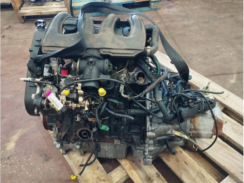 Recambio de despiece motor para citroën berlingo 1.9 diesel referencia OEM IAM WJY  CAJA NARANJA