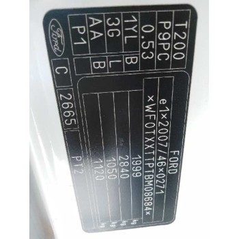 ford transit connect (tc7) del año 2011