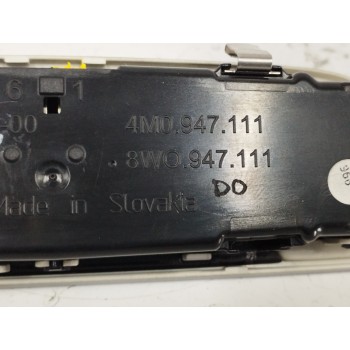 Recambio de luz interior para audi a4 avant (8w5) 2.0 16v tdi referencia OEM IAM 8W0947111 PARTE TRASERA 