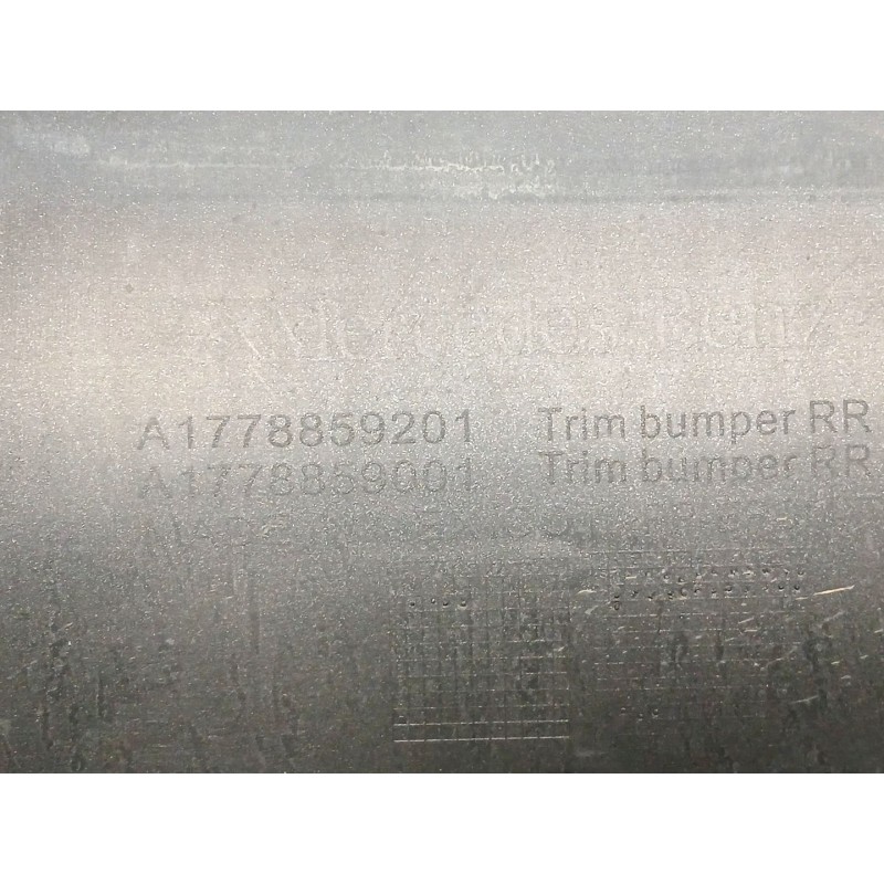 PARAGOLPES TRASERO A1778800002