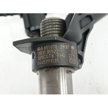 Recambio de inyector para mercedes-benz gle (w166) 250 d 4-matic (166.004) referencia OEM IAM A6510702987 0445117035 