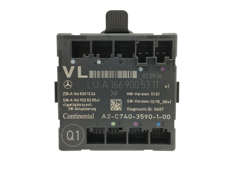 Recambio de modulo electronico para mercedes-benz clase a (w176) 1.5 cdi cat referencia OEM IAM A1669005311  