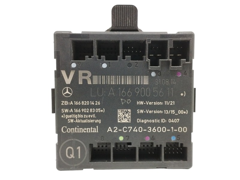 Recambio de modulo electronico para mercedes-benz clase a (w176) 1.5 cdi cat referencia OEM IAM A1669005611  