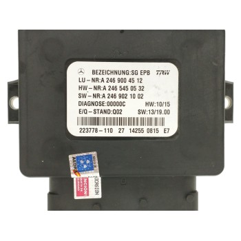 Recambio de modulo electronico para mercedes-benz clase a (w176) 1.5 cdi cat referencia OEM IAM A2469004512  