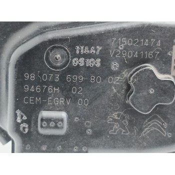 Recambio de valvula egr para peugeot 308 ii (lb_, lp_, lw_, lh_, l3_) 1.6 hdi 100 referencia OEM IAM 980736998002 94676H02 