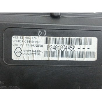 Recambio de cuadro instrumentos para renault master iii autobús (jv) 2.3 dci 145 fwd (jv0f, jv0s, jv0t) referencia OEM IAM 25046