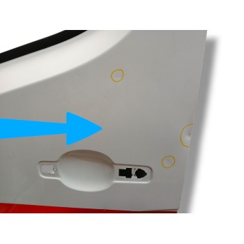 Recambio de puerta delantera izquierda para renault master iii autobús (jv) 2.3 dci 145 fwd (jv0f, jv0s, jv0t) referencia OEM IA