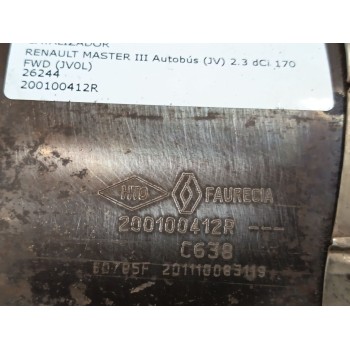 Recambio de catalizador para renault master iii autobús (jv) 2.3 dci 145 fwd (jv0f, jv0s, jv0t) referencia OEM IAM 200100412R C6