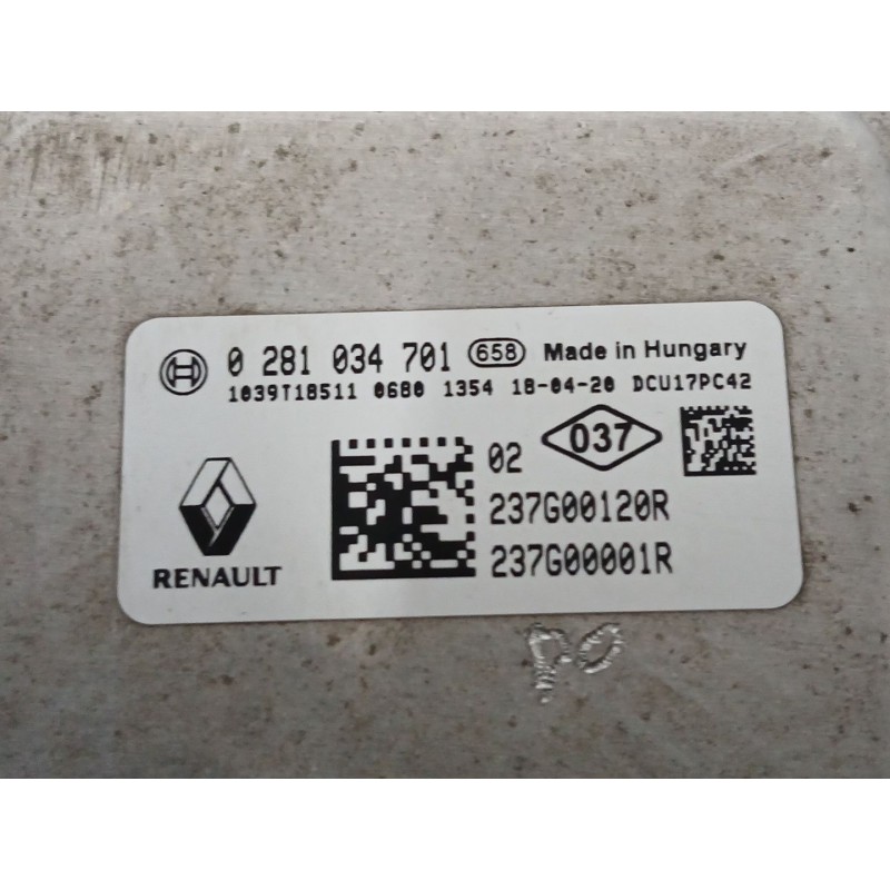 MODULO ELECTRONICO 0281034701 237G00001R