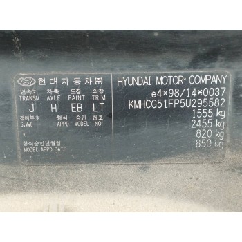Recambio de carroceria corte para hyundai accent (lc) 1.3 cat referencia OEM IAM   