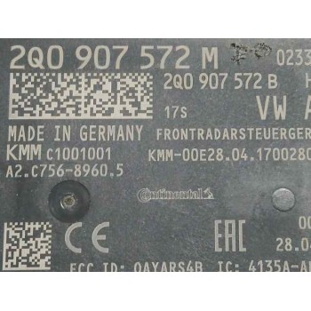 Recambio de modulo electronico para seat ibiza (kj1) 1.0 tsi referencia OEM IAM 2Q0907572M 2Q0907572B 