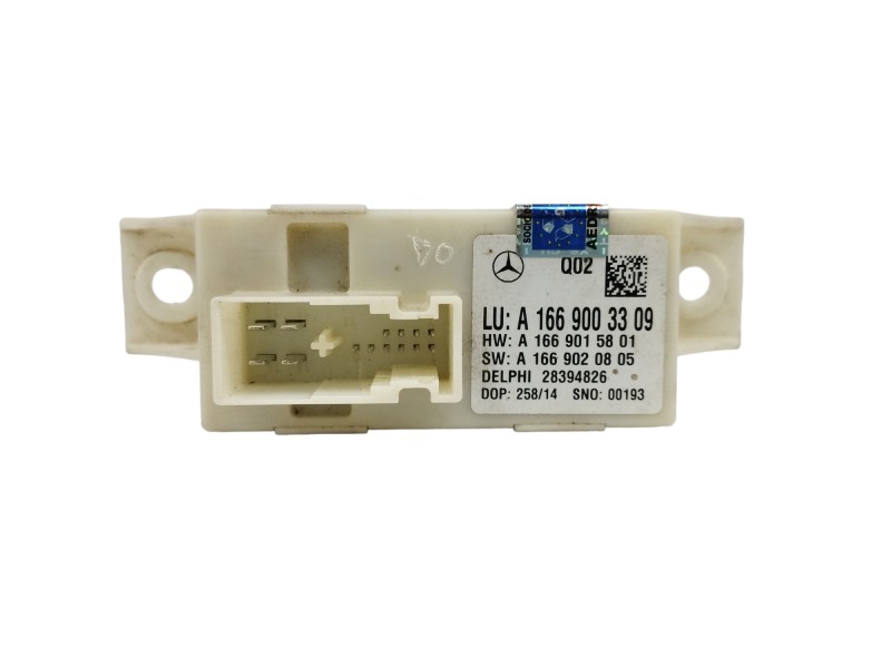 Recambio de modulo electronico para mercedes-benz clase a (w176) 1.5 cdi cat referencia OEM IAM A1669003309  