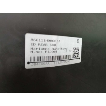 Recambio de paragolpes trasero para kia cee´d 1.4 cat referencia OEM IAM 866101H000  