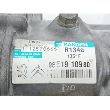 Recambio de compresor aire acondicionado para citroën c4 i (lc_) 1.6 hdi referencia OEM IAM 9651910980  