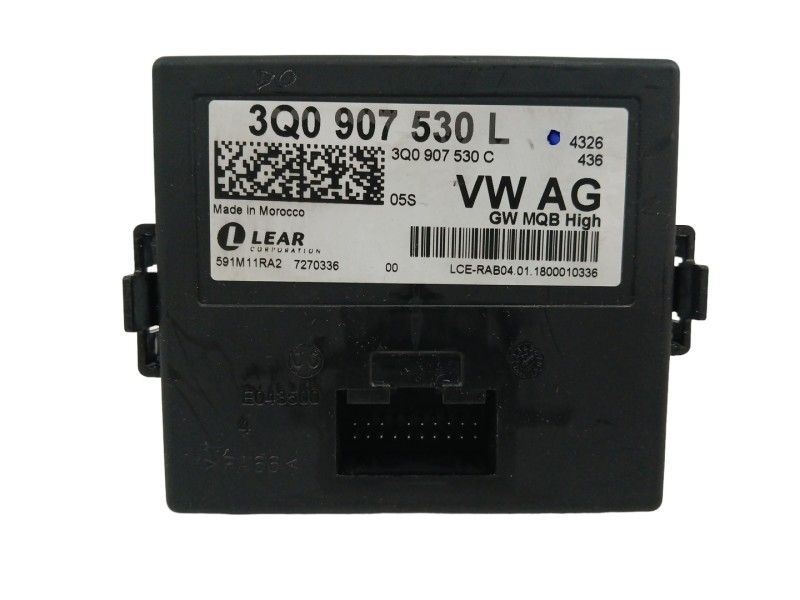 Recambio de modulo electronico para seat leon sc (5f5) 1.4 16v tsi referencia OEM IAM 3Q0907530L INTERFAZ DE DATOS Recambio de modulo electronico para seat leon sc (5f5) 1.4 16v tsi referencia OEM IAM 3Q0907530L INTERFAZ DE DATOS