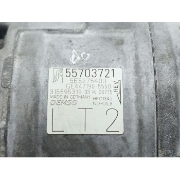 Recambio de compresor aire acondicionado para opel corsa d (s07) 1.3 cdti (l08, l68) referencia OEM IAM 55703721 5E5275400 31559